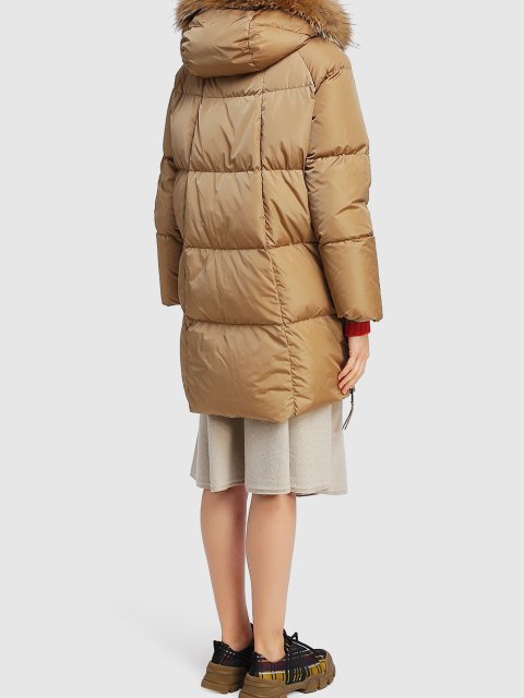 Коричневая куртка WEEKEND MAX MARA: фото 2 - Invogue