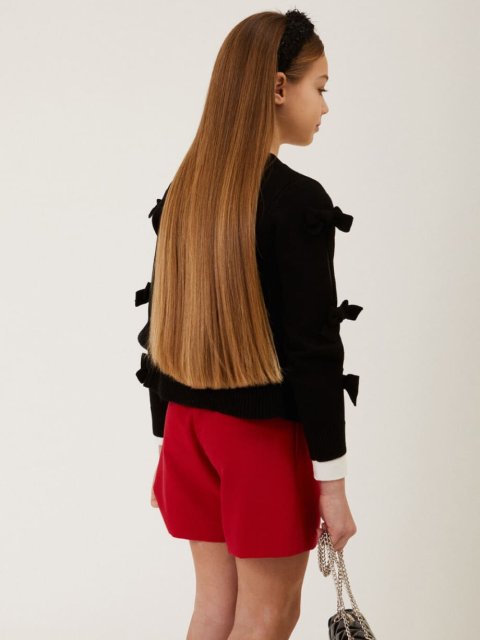 Червоні шорти MONNALISA : фото 4 - Invogue