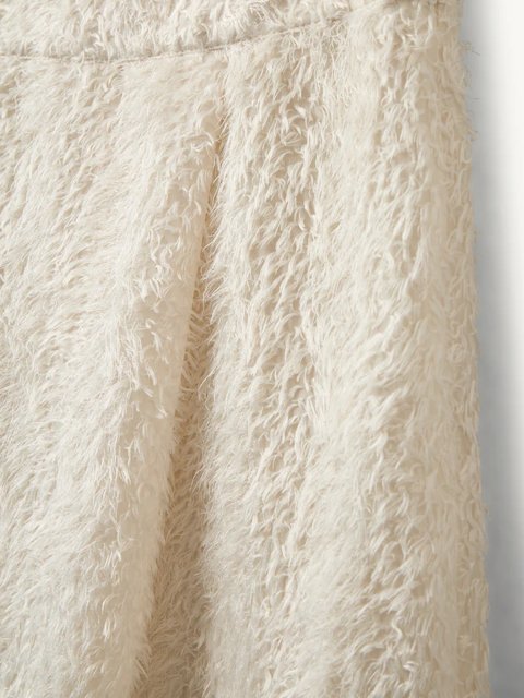 Кремовая юбка The Garment миди: фото 2 - Invogue