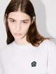 Белая футболка Kenzo из хлопка с принтом: фото 4 - Invogue