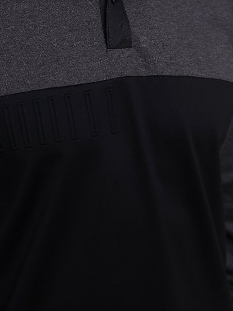 Черное поло BOSS: фото 4 - Invogue