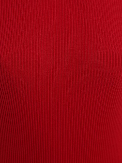 Красное платье HELMUT LANG: фото 7 - Invogue