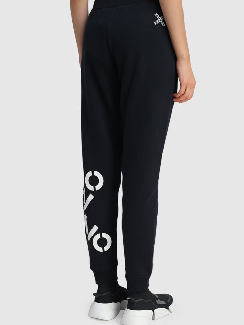 Чёрные брюки KENZO: фото 4 - Invogue