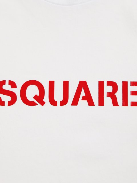 Біла футболка DSQUARED KID : фото 4 - Invogue