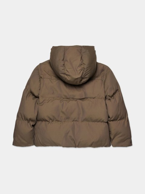 Коричневая куртка DSQUARED KID из хлопка: фото 1 - Invogue