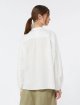 Біла сорочка Weekend Max Mara з чистого льону: фото 3 - Invogue