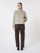 Бежевий пуховик MAX MARA кашеміровий: фото 1 - Invogue
