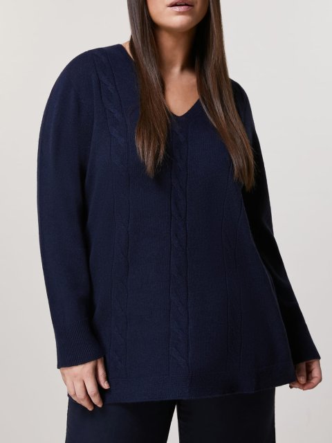 Синій светр PERSONA : фото 1 - Invogue