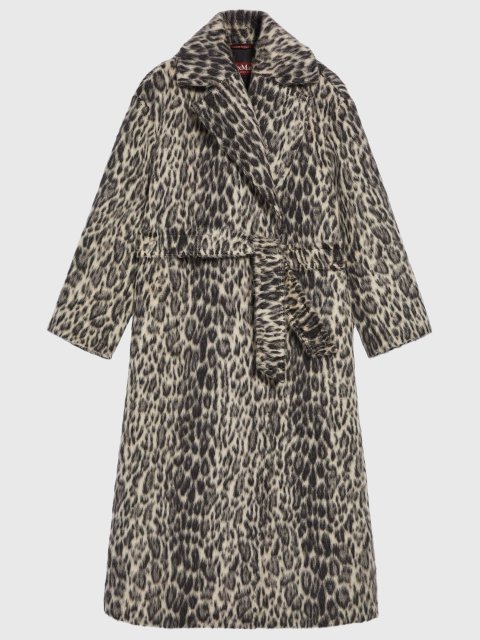 Черное пальто MAX MARA: фото - Invogue