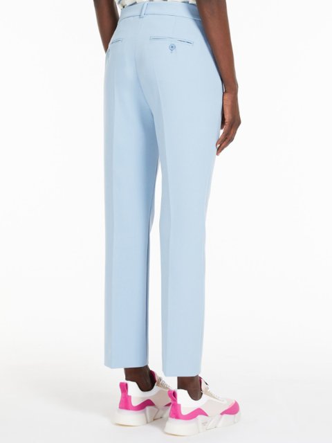 Блакитні брюки WEEKEND MAX MARA : фото 2 - Invogue