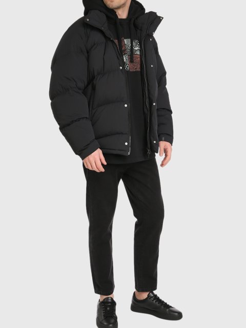 Чёрная куртка KENZO: фото 1 - Invogue