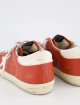 Помаранчеві снікерси GOLDEN GOOSE зі шкіри: фото 4 - Invogue