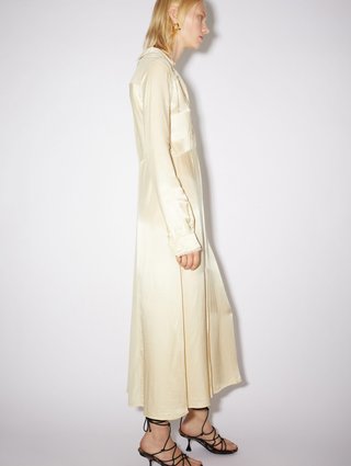 Жёлтое платье ACNE STUDIOS: фото 3 - Invogue