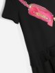 Чорна сукня MOSCHINO KIDS : фото 2 - Invogue