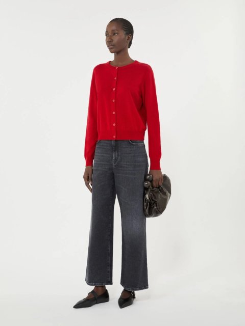 Чорні джинси Weekend Max Mara з бавовни: фото 1 - Invogue