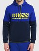 Синее  худи BOSS: фото 3 - Invogue