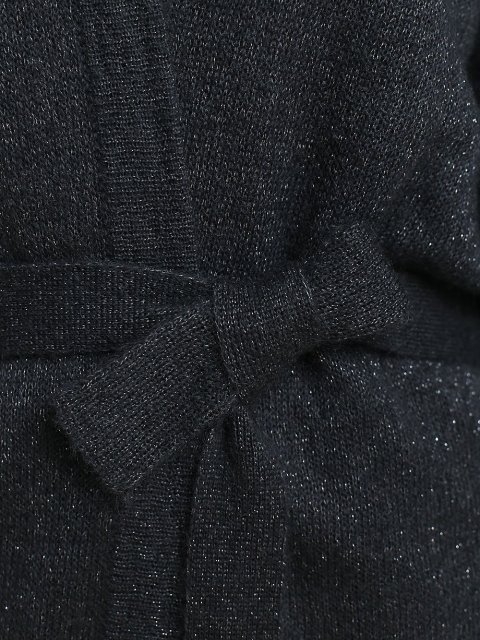 Тёмно-серый кардиган MAX MARA: фото 5 - Invogue