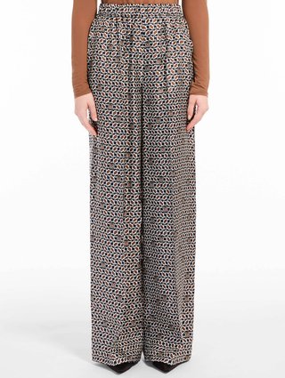 Коричневі брюки MAX MARA : фото 1 - Invogue