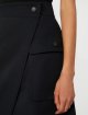 Чорна спідниця Max Mara з еластичної бавовни: фото 4 - Invogue