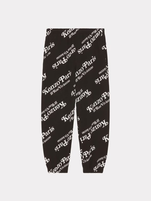 Черные спортивные брюки KENZO унисекс: фото - Invogue