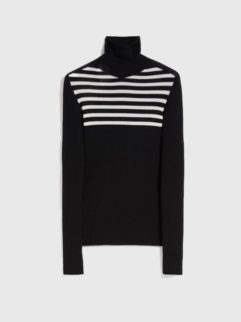 Чёрный гольф SPORTMAX: фото - Invogue