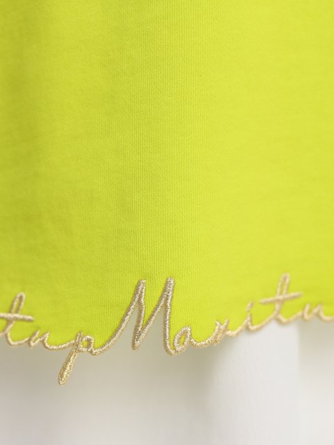 Жовта футболка MAX&CO : фото 7 - Invogue