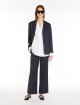 Синій жакет Max Mara з ефектом джинсу: фото 1 - Invogue