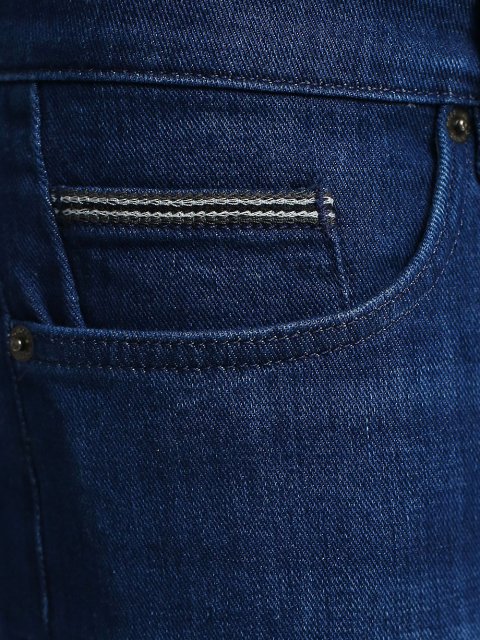 Синие джинсы BOSS: фото 5 - Invogue