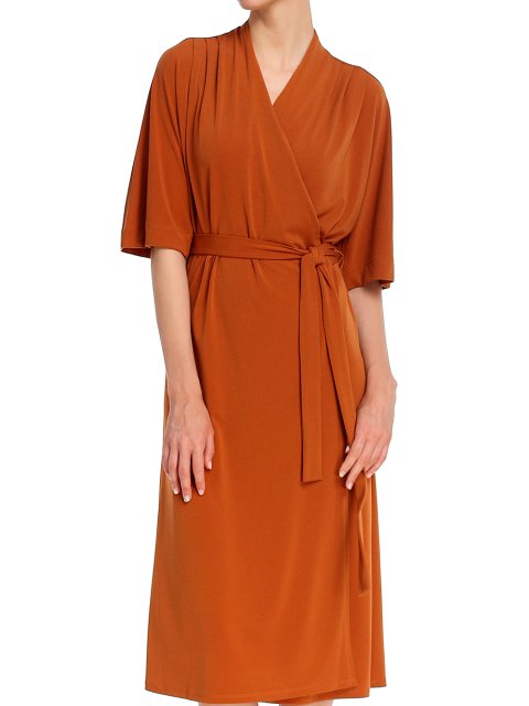 Коричнева сукня BY MALENE BIRGER : фото 3 - Invogue