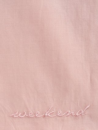 Розовый шарф WEEKEND MAX MARA: фото 7 - Invogue