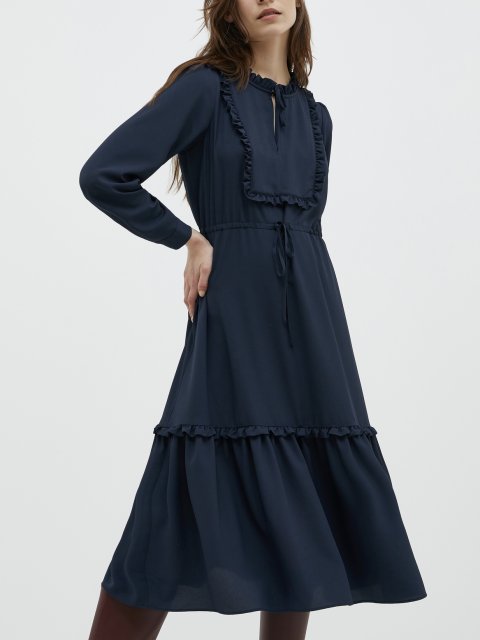 Синее платье MAX&CO: фото 1 - Invogue