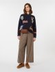 Брюки WEEKEND MAX MARA из шерсти и хлопка: фото 1 - Invogue