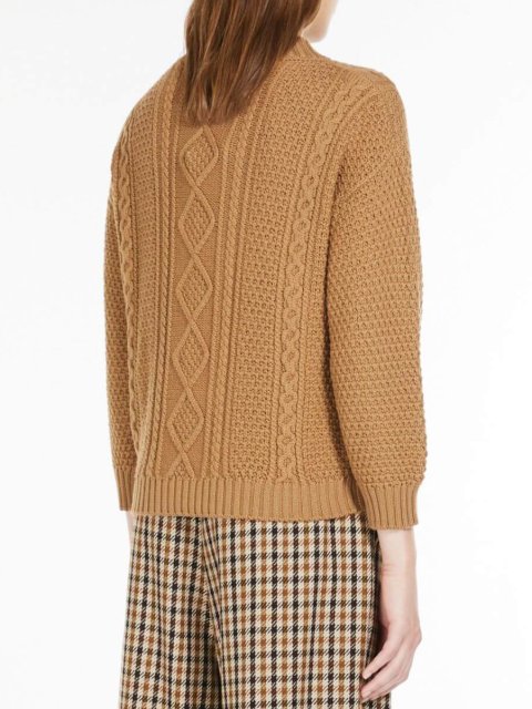 Бежевий светр WEEKEND MAX MARA : фото 2 - Invogue