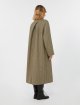 Темно-зелене пальто WEEKEND MAX MARA з вовни: фото 3 - Invogue
