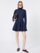 Темно-синя сукня SPORTMAX з бавовни: фото 1 - Invogue