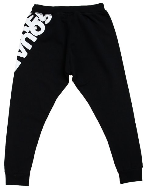 Чёрные брюки DSQUARED KID: фото 3 - Invogue