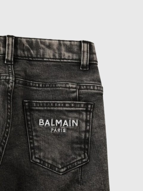 Сірі брюки BALMAIN KIDS : фото 3 - Invogue
