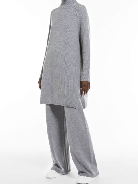 Сірі брюки MAX MARA : фото 3 - Invogue