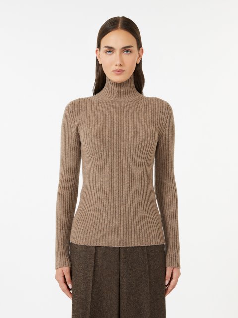 Кремовый гольф MAX MARA из шерсти и кашемира: фото 2 - Invogue