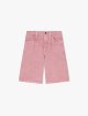 Лілові джинси EMPORIO ARMANI KIDS з бавовни: фото - Invogue