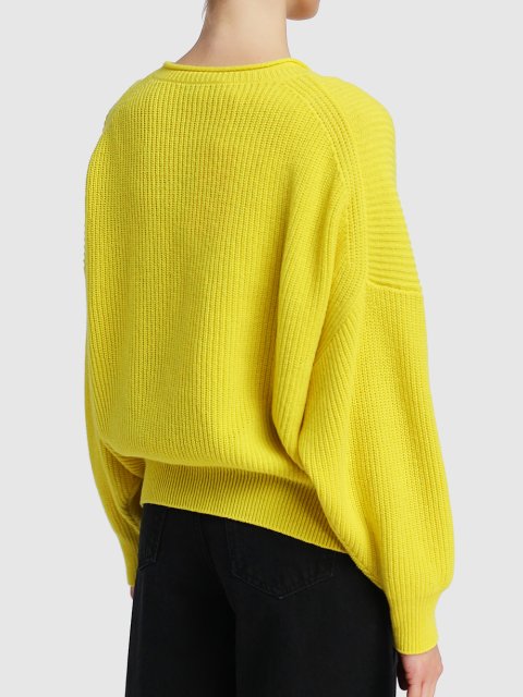 Жёлтый свитер MAX&CO: фото 3 - Invogue