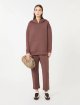 Коричневе худі Weekend Max Mara вільного крою: фото 1 - Invogue