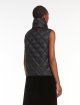 Чорний жилет MAX MARA стьобаний: фото 3 - Invogue