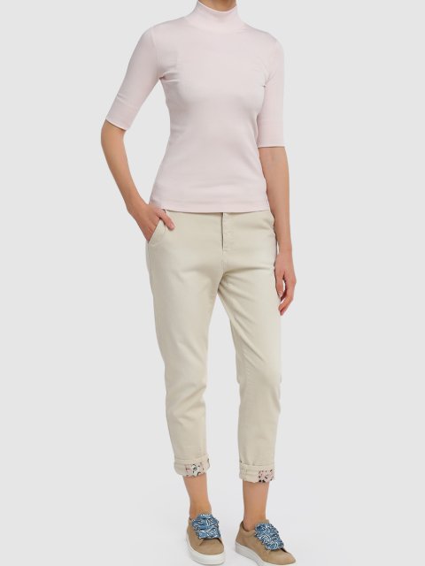 Розовая футболка MARC CAIN: фото 1 - Invogue