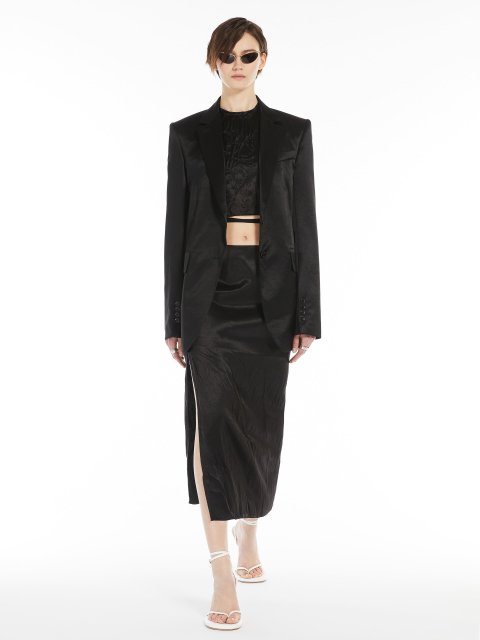 Чорний жакет SPORTMAX : фото 5 - Invogue