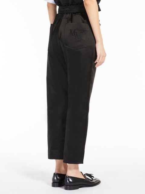 Чорні брюки MAX MARA : фото 2 - Invogue