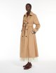 Темно-бежевий плащ WEEKEND MAX MARA з суміші вовни: фото 4 - Invogue