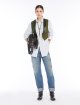 Сині джинси WEEKEND MAX MARA з візерунком: фото 3 - Invogue