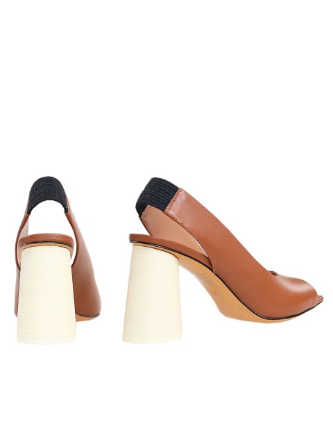 Коричневі босоніжки MAX&CO : фото 5 - Invogue