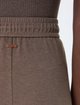 Коричневі штани Max Mara з бавовни та шовку: фото 5 - Invogue